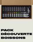 Pack découverte boissons (12 sachets)